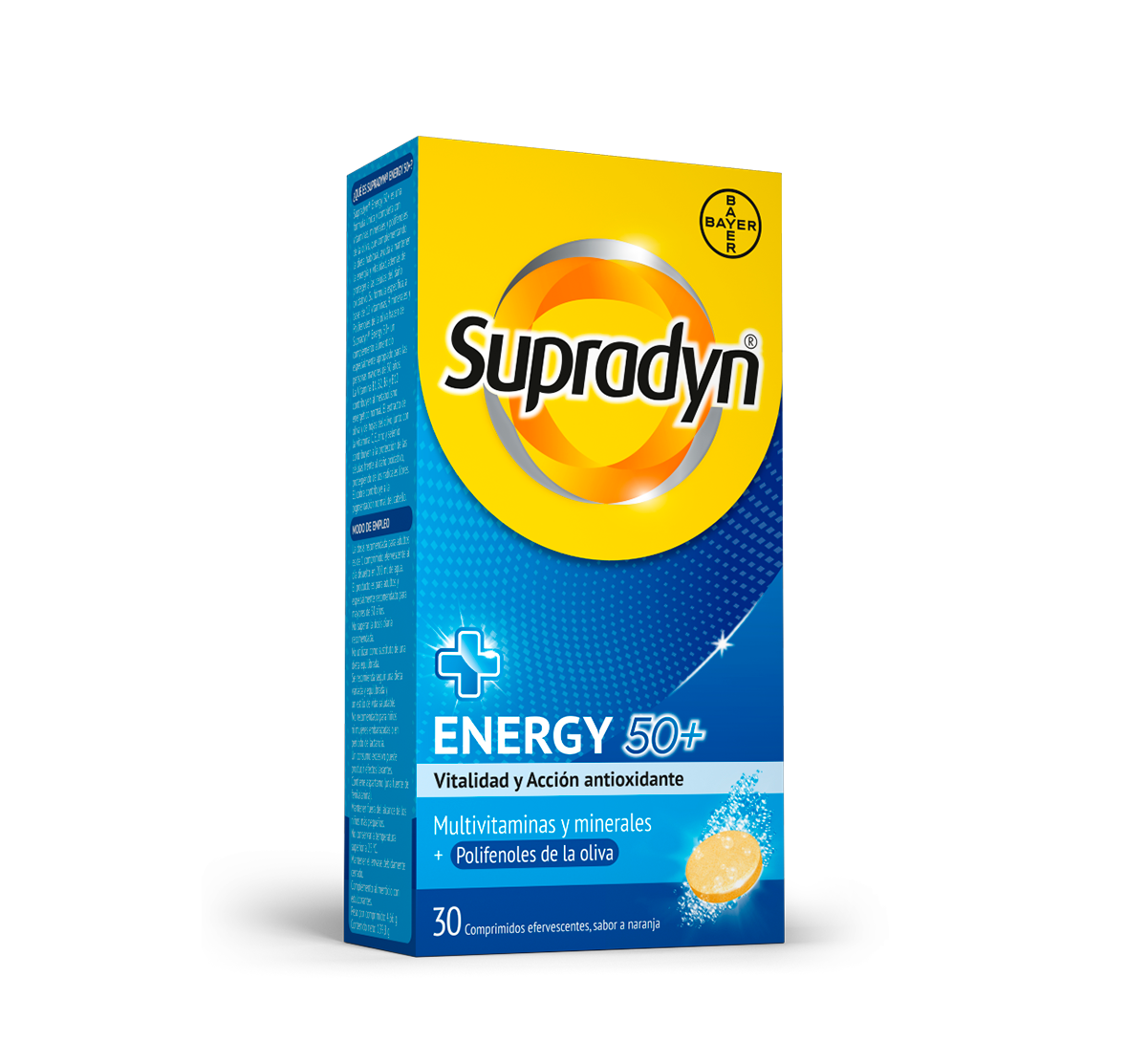 Supradyn® Energy 50+ comprimidos efervescentes